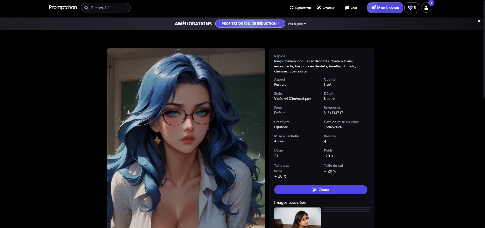 Avaliação Promptchan — Explore anime com prompts visíveis