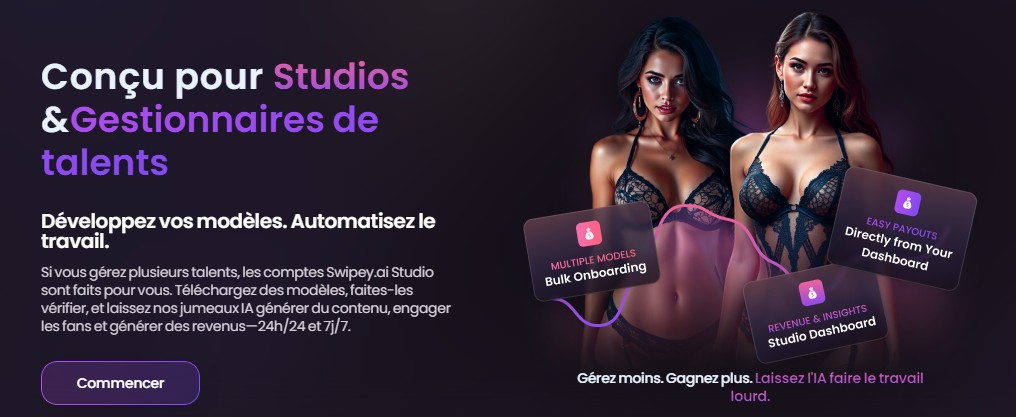 Swipey Verified Model — Studio bulk onboarding para gestores de talentos